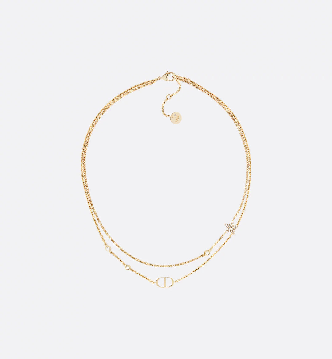 Dior - Petit CD Double Necklace