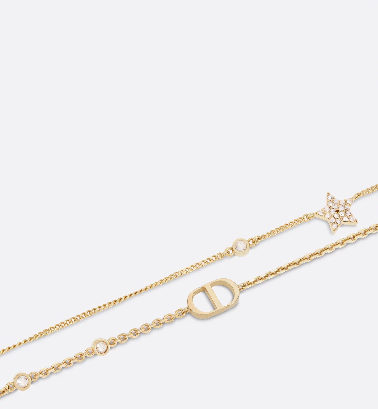 Dior - Petit CD Double Necklace