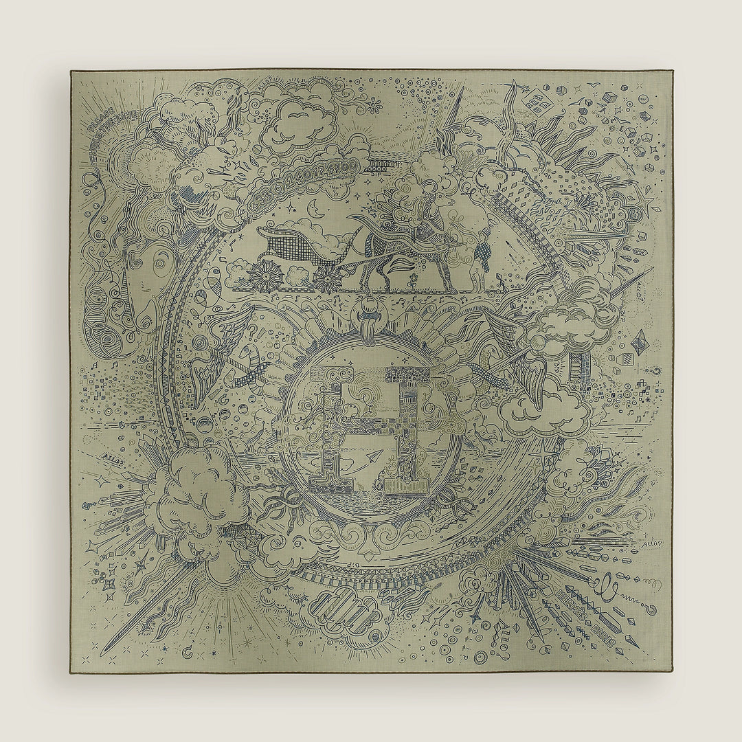 Hermes - Please Hold The Line Scarf 100