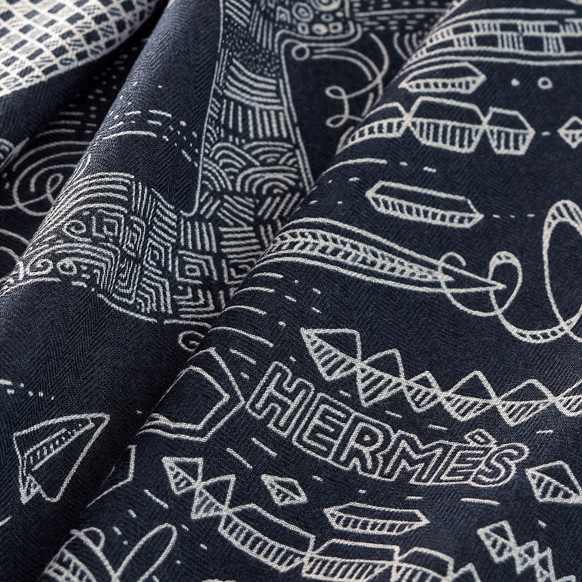 Hermes - Please Hold The Line Scarf 100