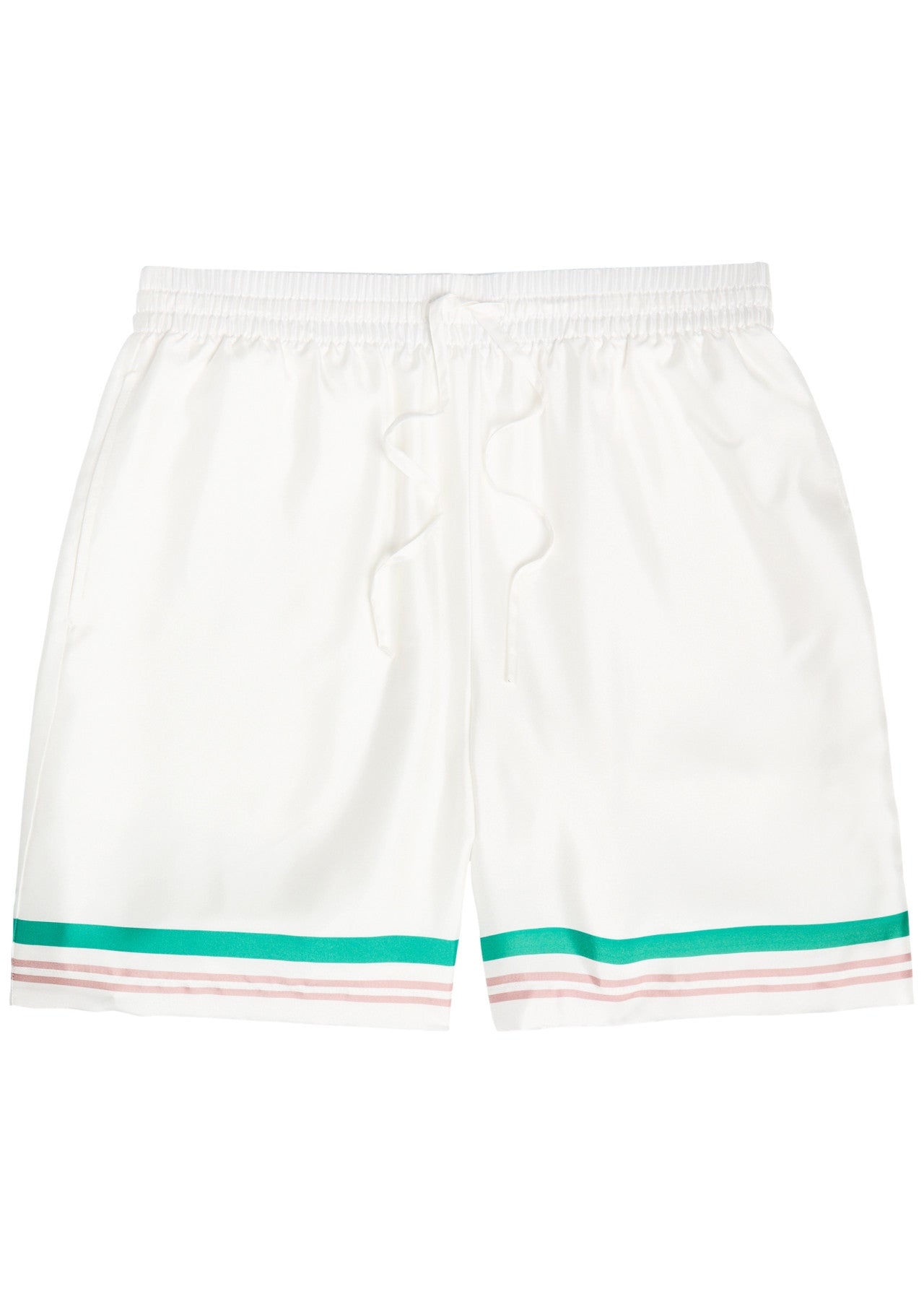 Casa Blanca - Printed Silk Twill Short