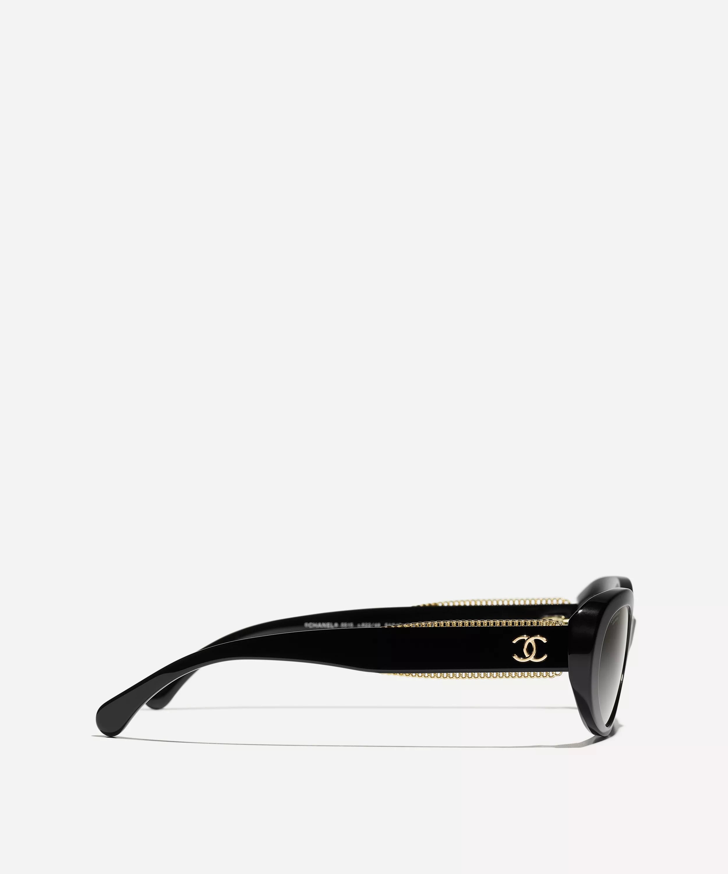 Chanel - Oval Acetate Sunglasses