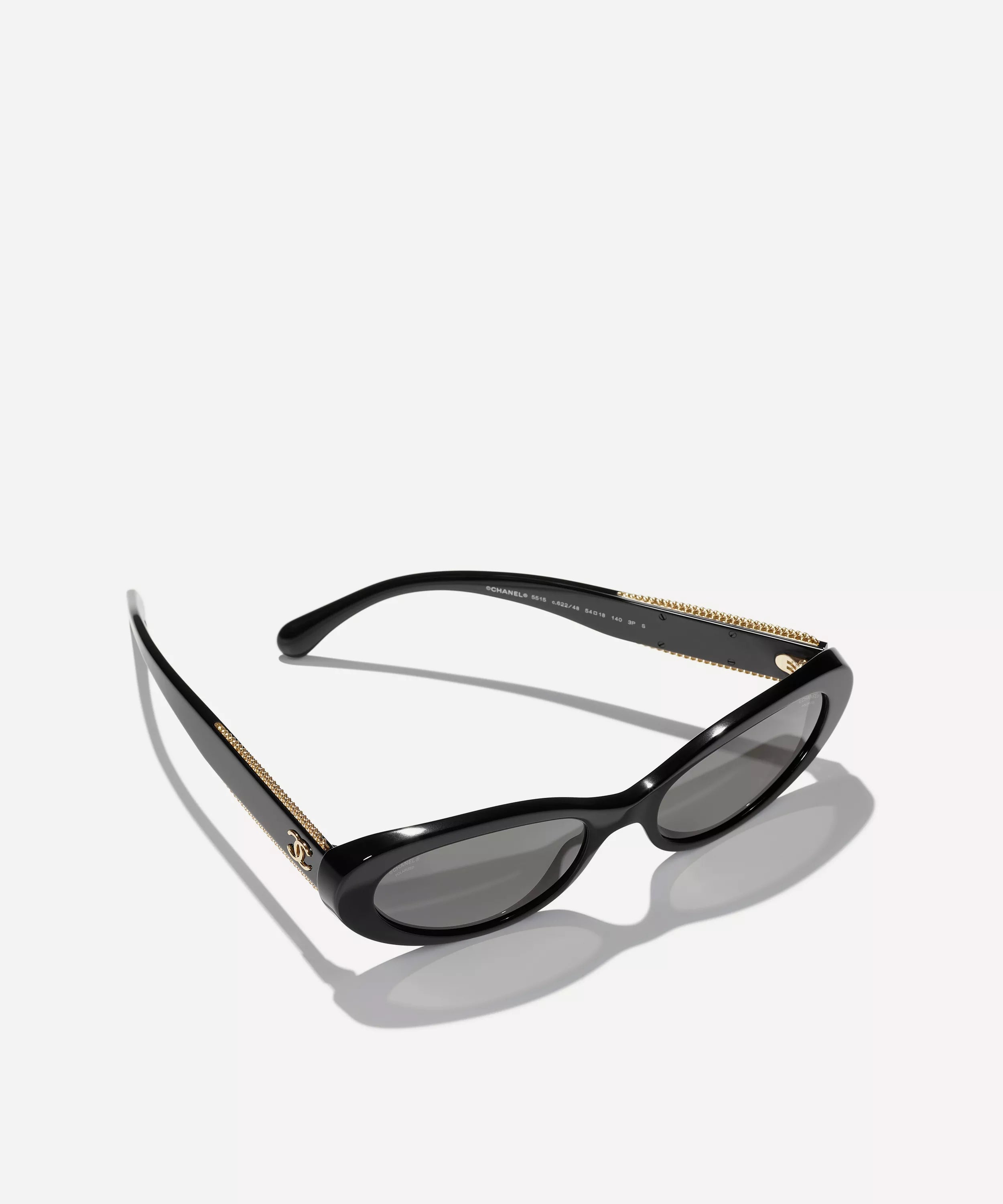 Chanel - Oval Acetate Sunglasses