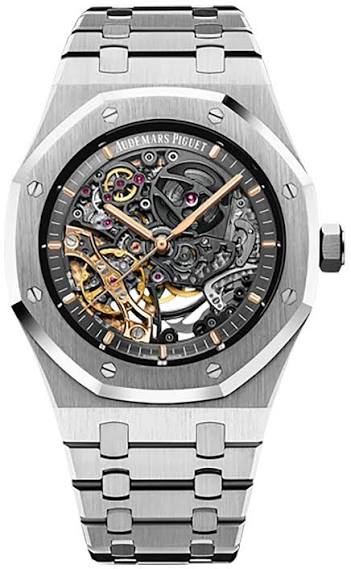 Audemars Piguet - Skeleton Royal Oak Openworked 15407ST