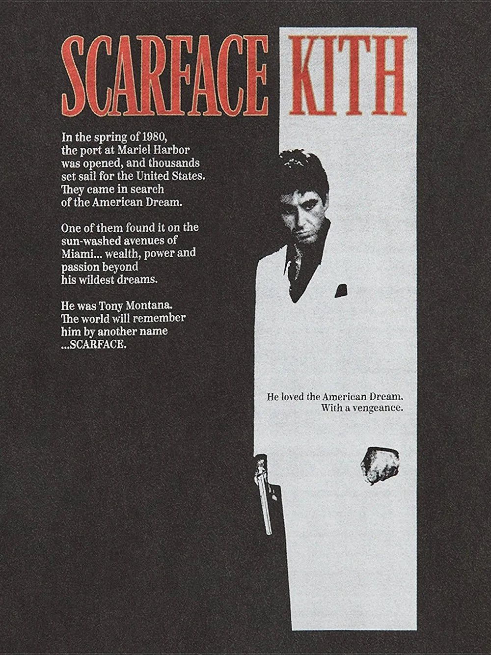 KITH x Scarface Film Poster T-shirt